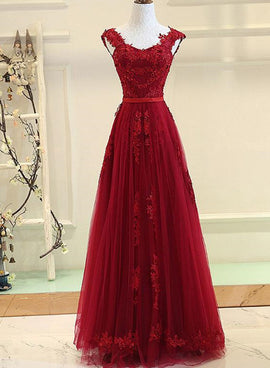 Beautiful Wine Red Prom Dresses , Gorgeous Party Gowns