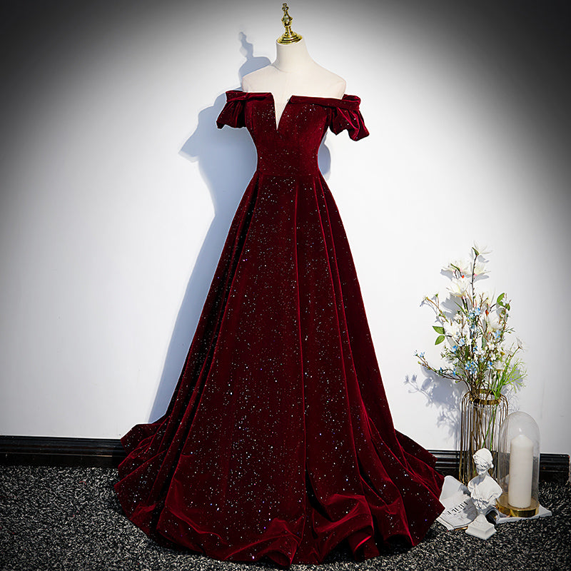 Dark red dress Clearance