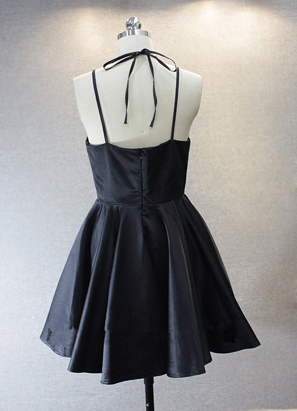 Simple V-neckline Short Straps Halter Homecoming Dresses,Teen Dress, S Cutedressy Simple V-neckline Short Straps Halter Homecoming Dresses,Teen Dress, S Cutedressy